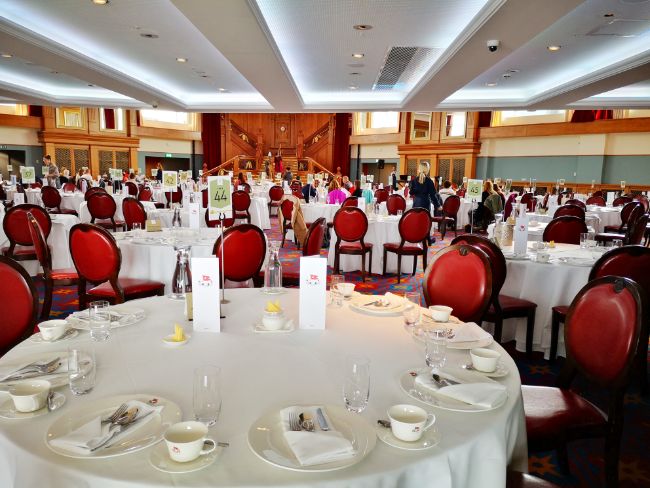 The Dining Area at the Titanic Museum Belfast